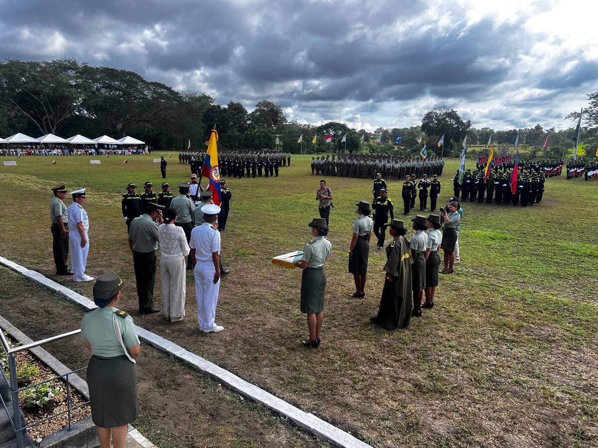 Más de 690 patrulleros de policía se graduaron en Corozal, Sucre