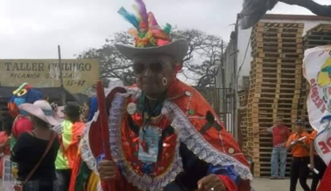 Carlos Arturo Maestre llevaba 20 años participando del Carnaval de Barranquilla