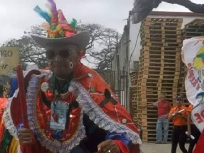 Carlos Arturo Maestre llevaba 20 años participando del Carnaval de Barranquilla