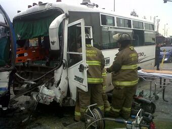 Accidente en el sur de Bogotá. Foto: Caracol Radio