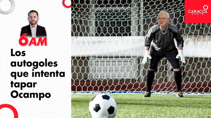 Los autogoles que intenta tapar Ocampo