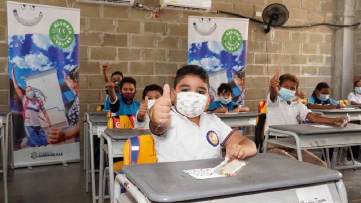 Sociedad de Pediatría del Atlántico pide retomar el tapabocas en colegios