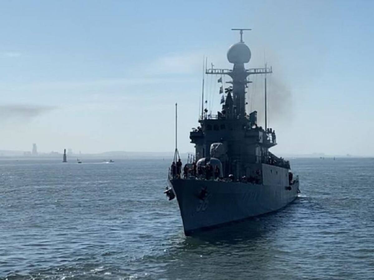 Buque ARC “Almirante Tono” zarpa a su primera operación en aguas del Caribe