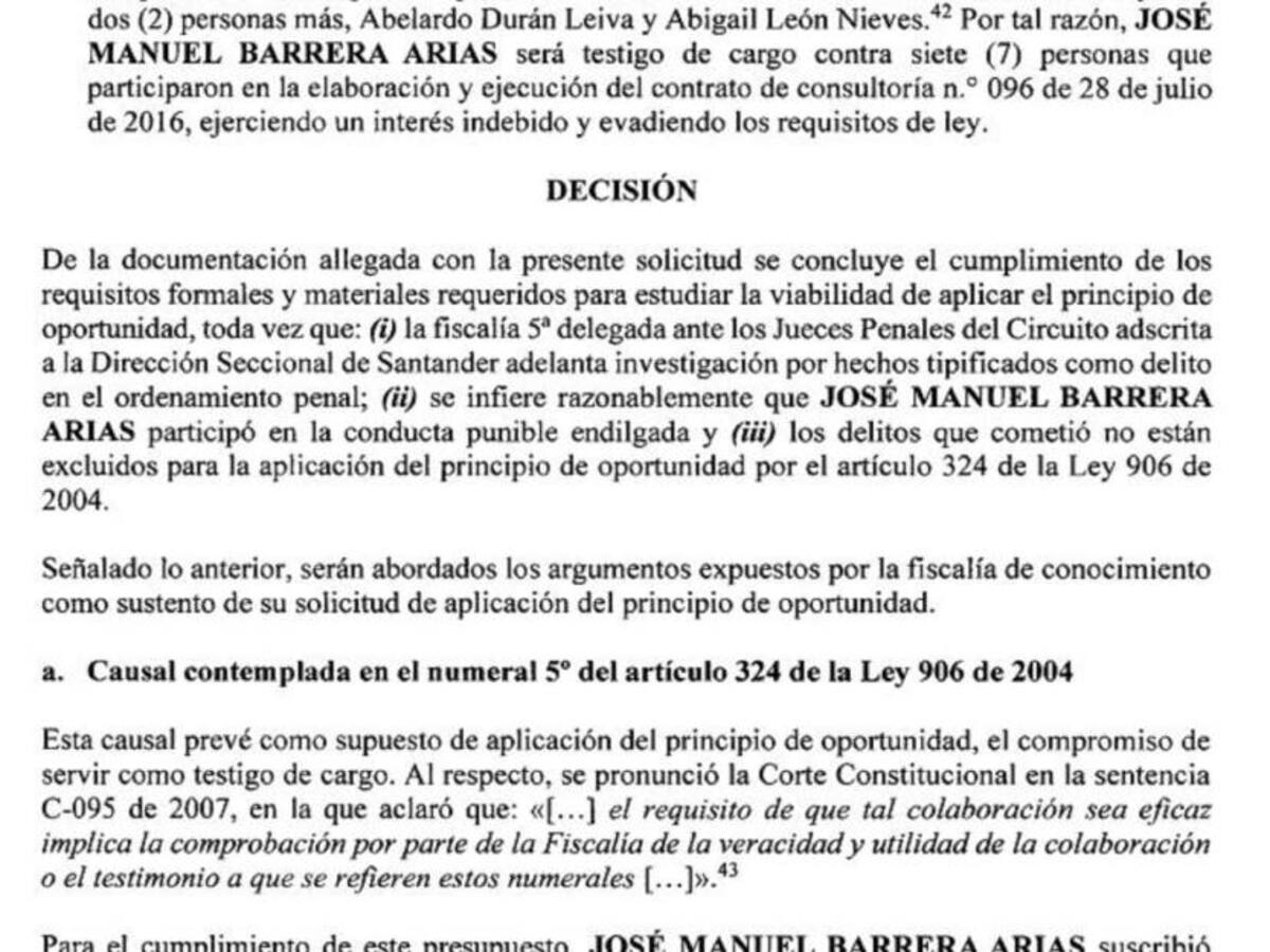 Otorgan principio de oportunidad a testigo contra el candidato Rodolfo Hernández