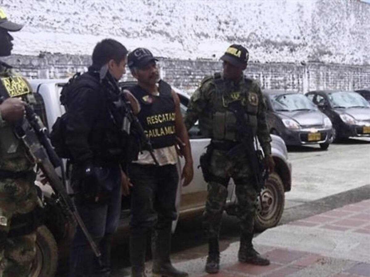 Ejército rescató a hombre secuestrado en El Tambo, Cauca