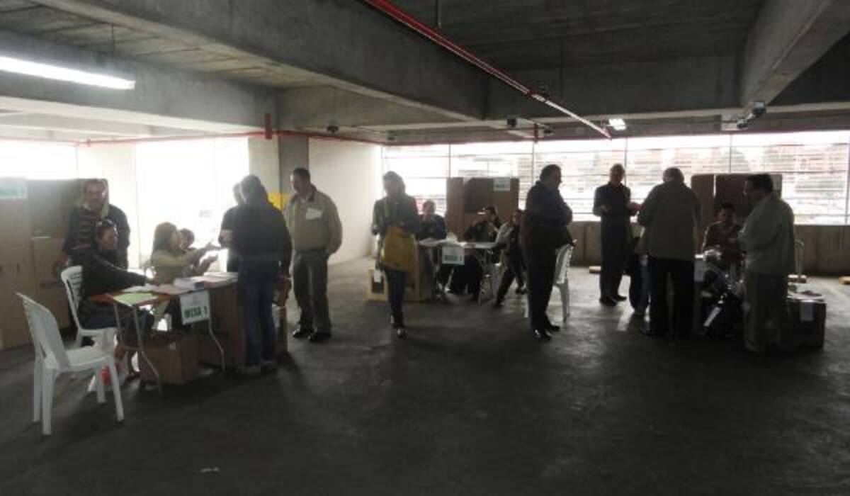 Así fueron las votaciones en Unicentro