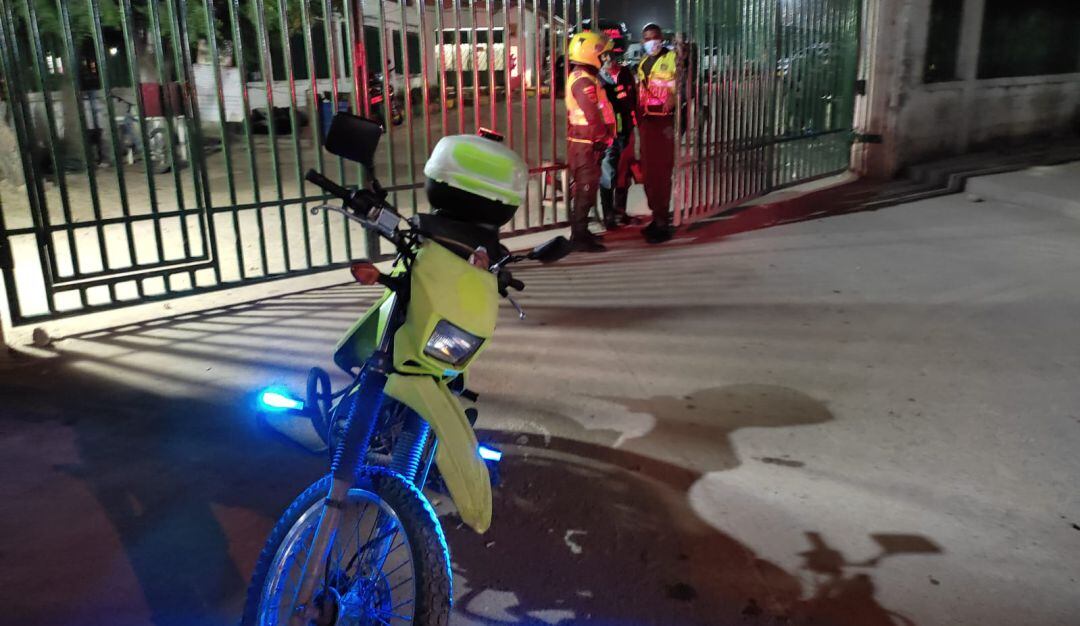Acompañamiento de la Policía en estación de bus de Coolitoral
