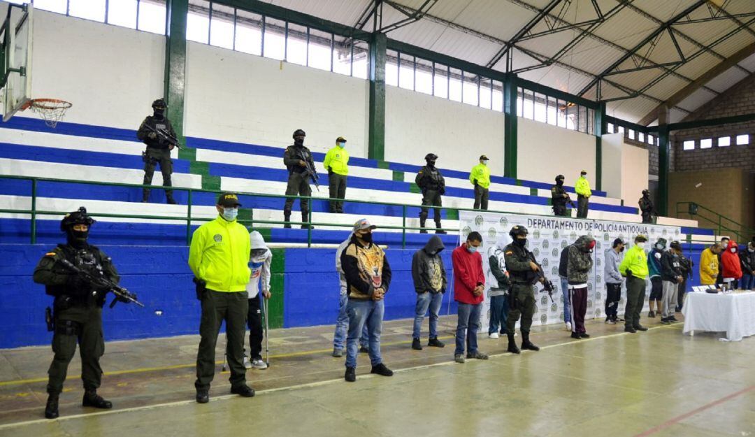 En el operativo se logró la captura de 60 presuntos miembros de bandas criminales