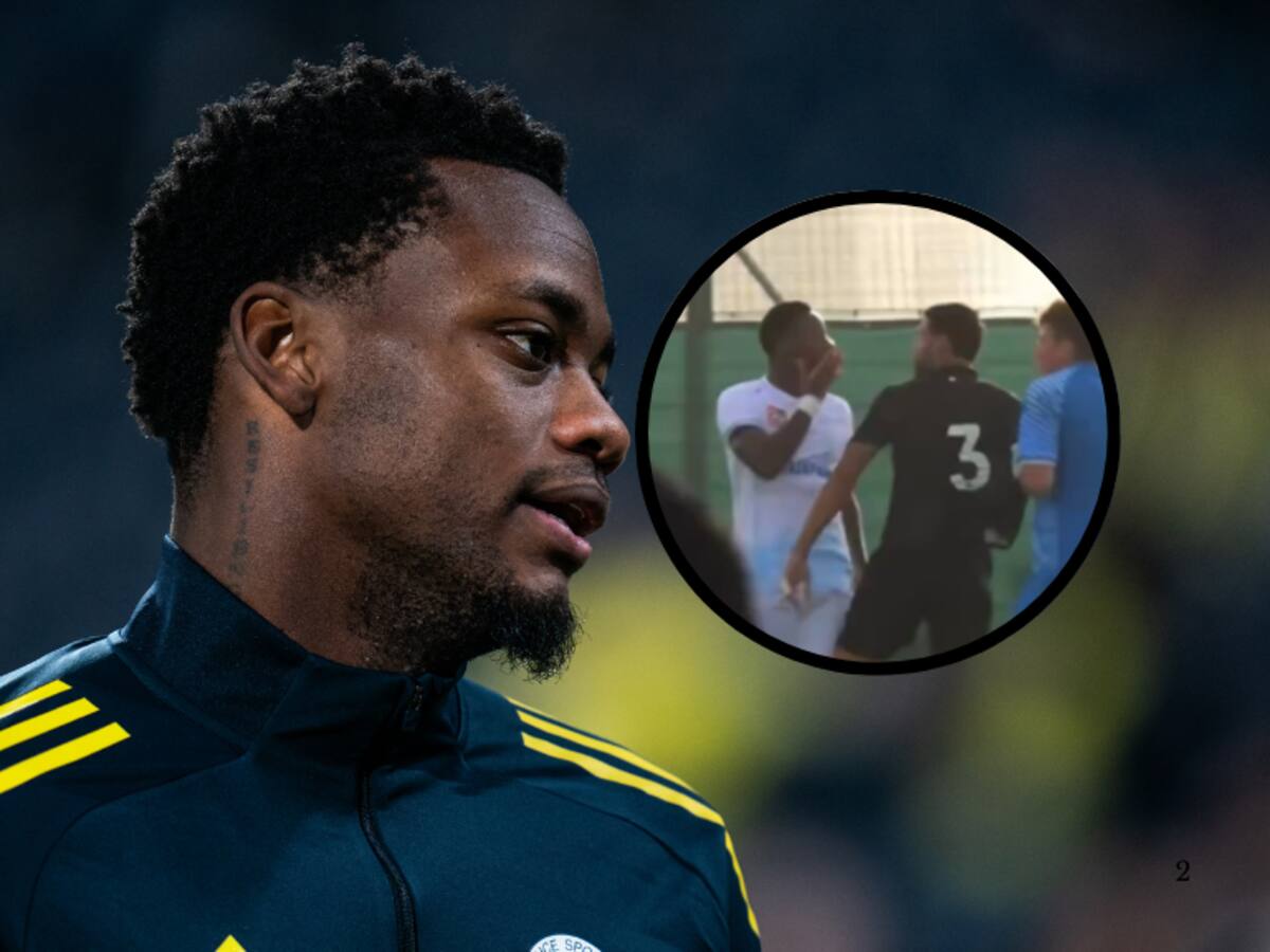 Jhon Durán casi termina a los golpes en partido amistoso del Zenit: véalo acá