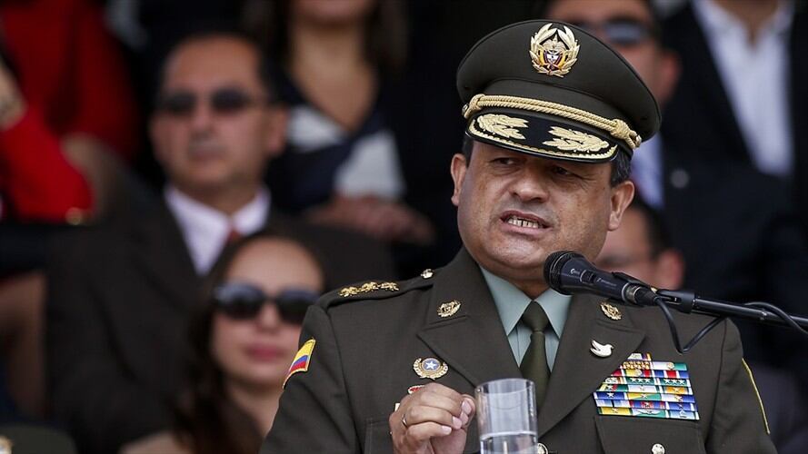 El General Jorge Nieto. Foto: Colprensa - Mauricio Alvarado