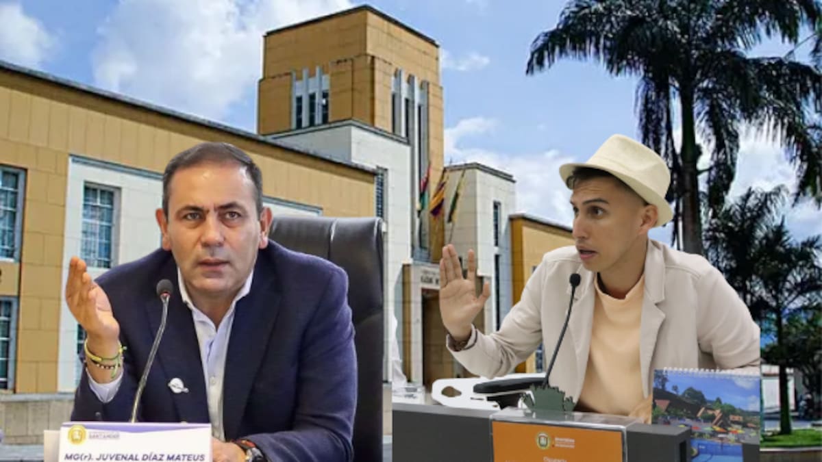 Nuevo rifirrafe entre el gobernador de Santander y el diputado Danovis Lozano