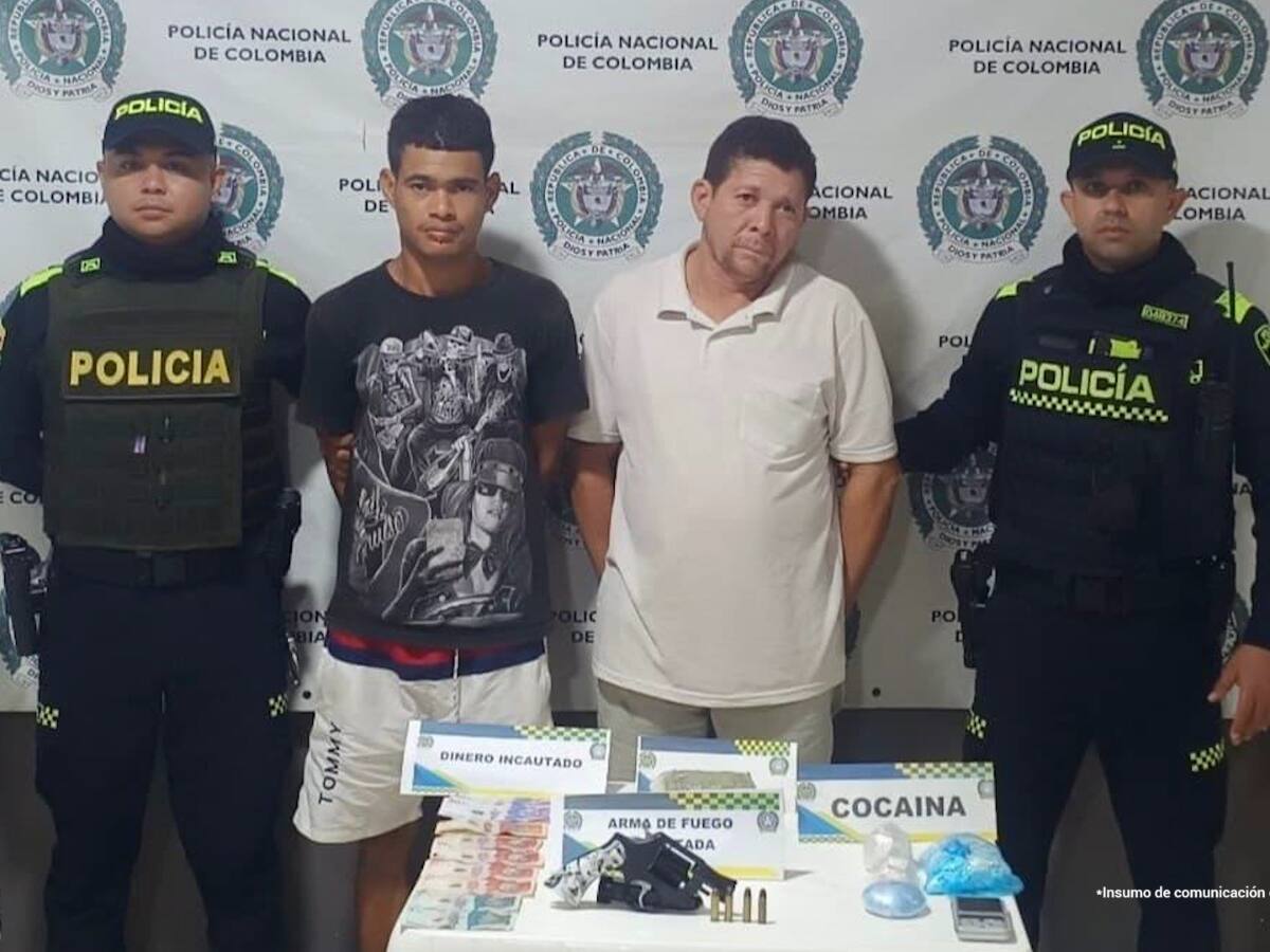 Padre e hijo fueron enviados a prisión por presunto narcomenudeo en Córdoba, Bolívar