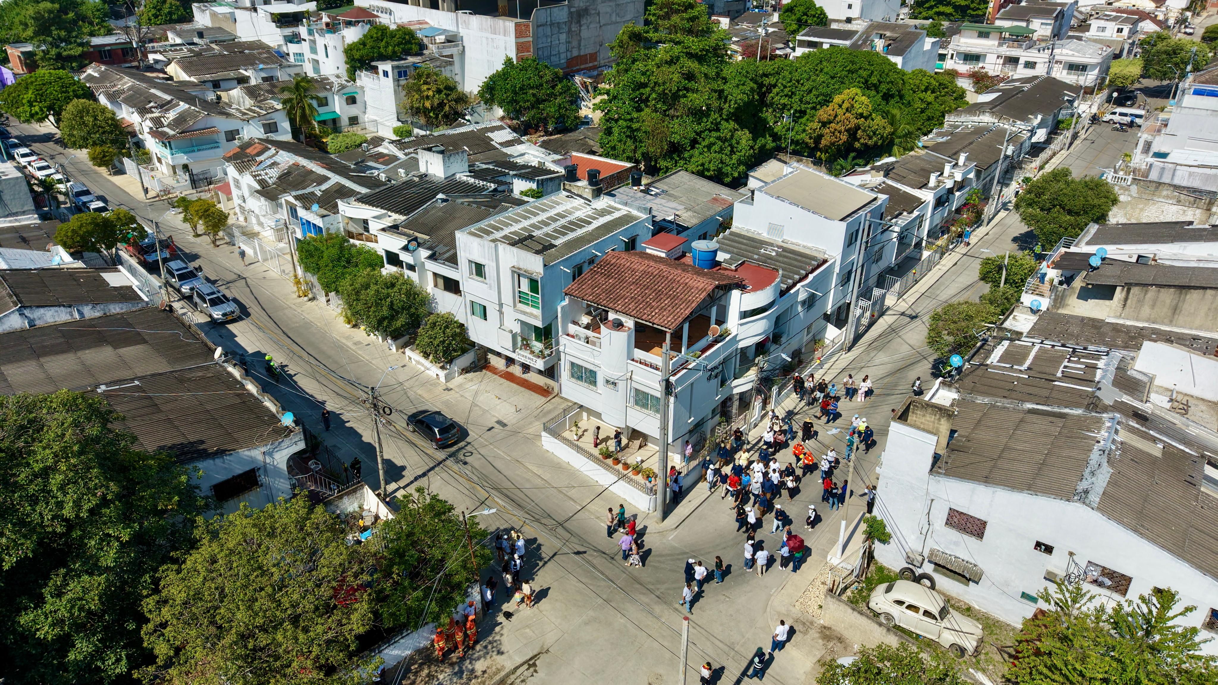 Casi 1 kilómetro de más vías nuevas en tres barrios de Cartagena