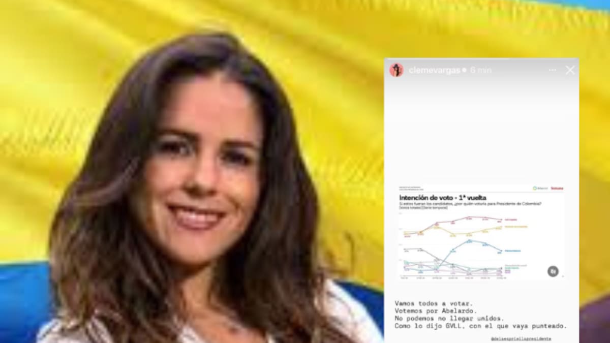 Clemencia Vargas hizo público su respaldo a Abelardo de la Espriella en redes sociales