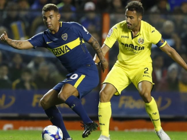 Con un golazo, Cardona anota su primer tanto oficial en Boca Juniors