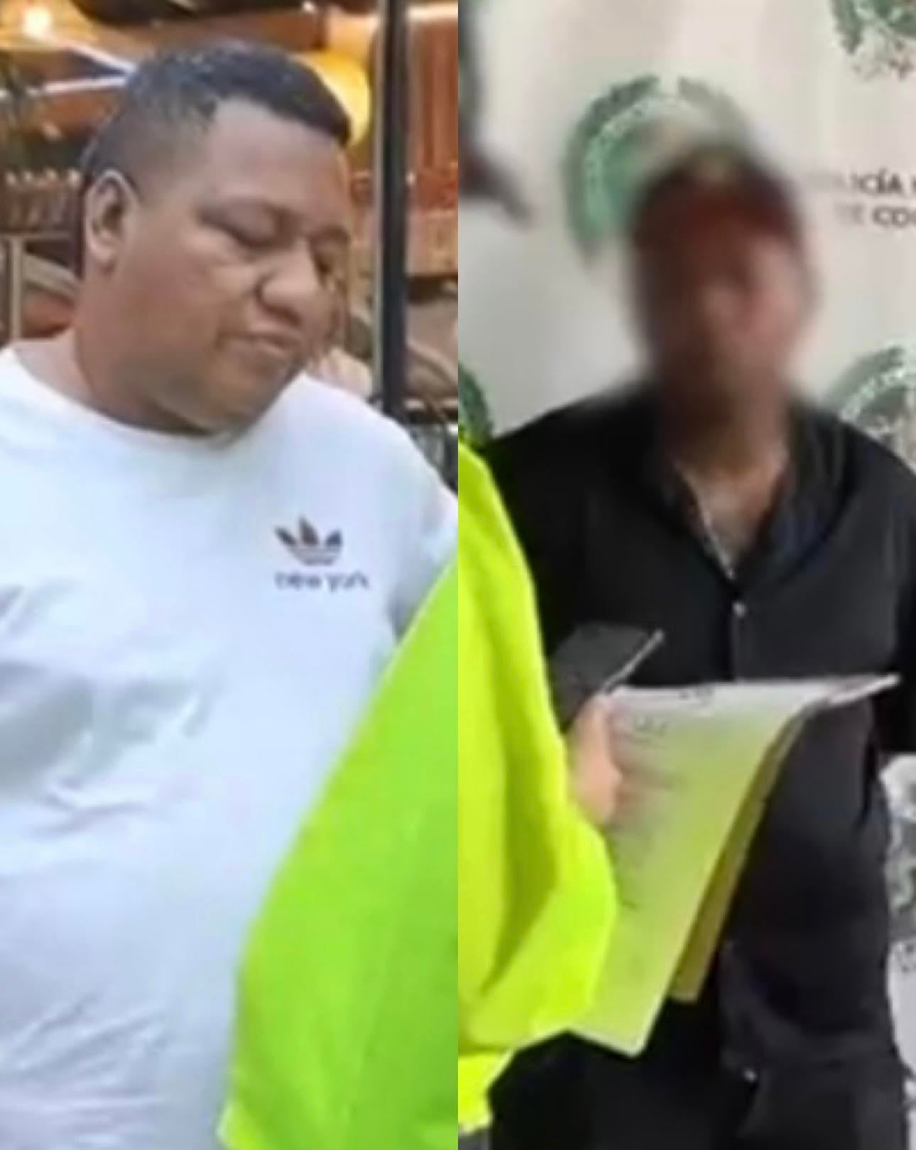 Los detenidos quedaron a disposición de la Fiscalía mientras avanza el proceso para su entrega a Estados Unidos. Foto: Policía Nacional.