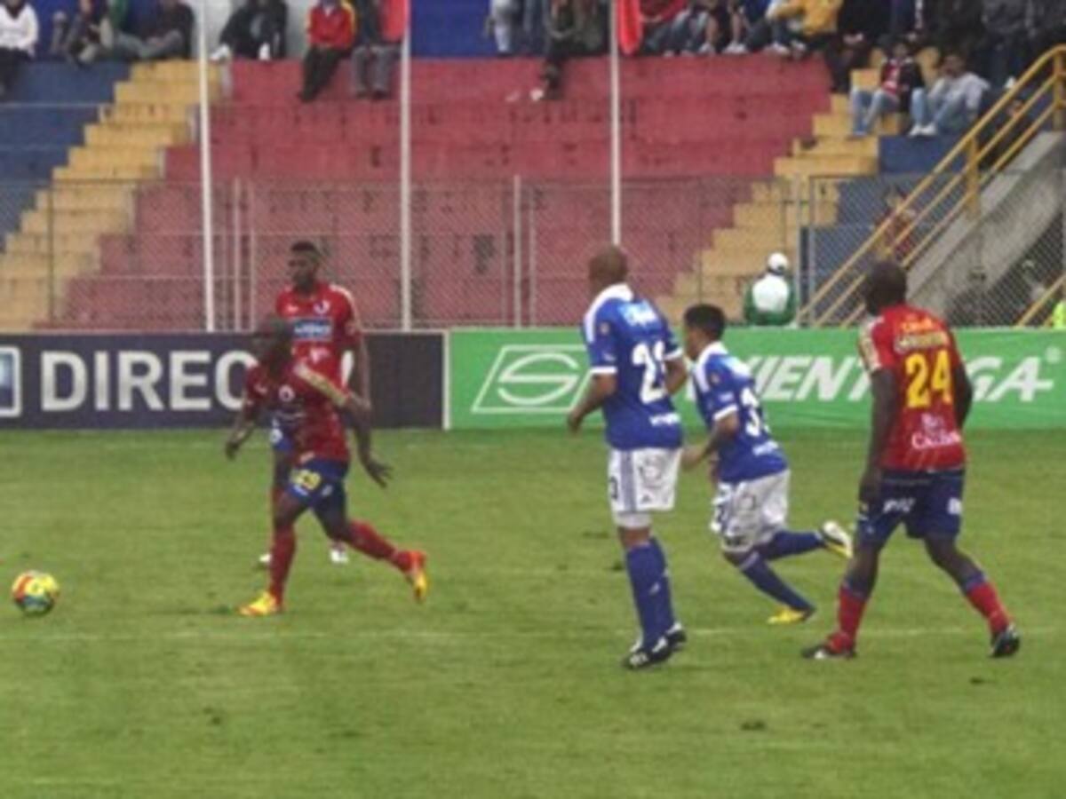 Pasto continuó con la paternidad sobre Millonarios en su casa