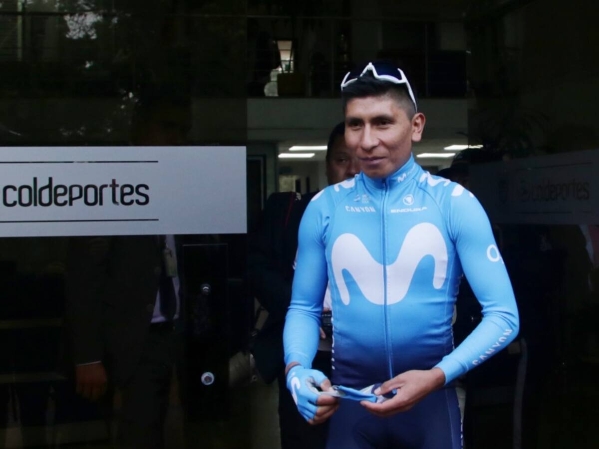 Niña rompe en llanto al conocer a Nairo Quintana