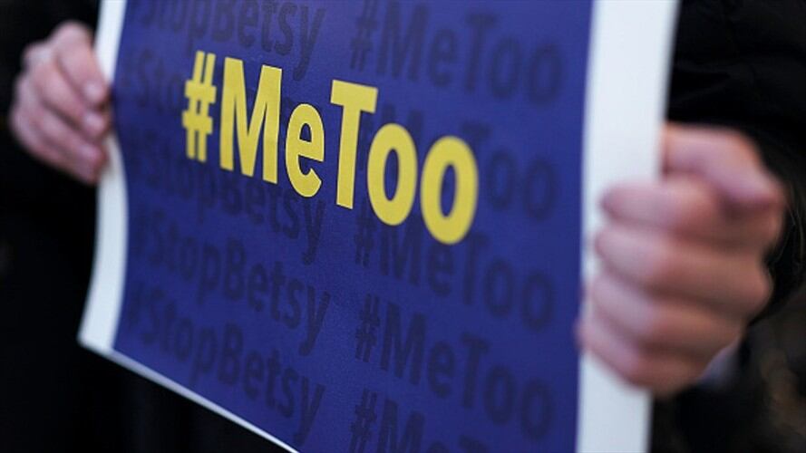 Men in solidarity with #MeToo. Foto: Getty Images