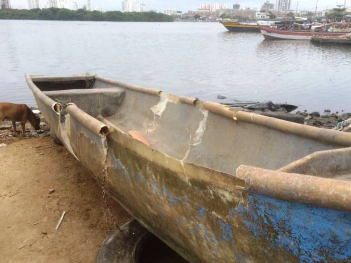 Pescador resultó herido en la bahía de Cartagena al ser embestido por una lancha