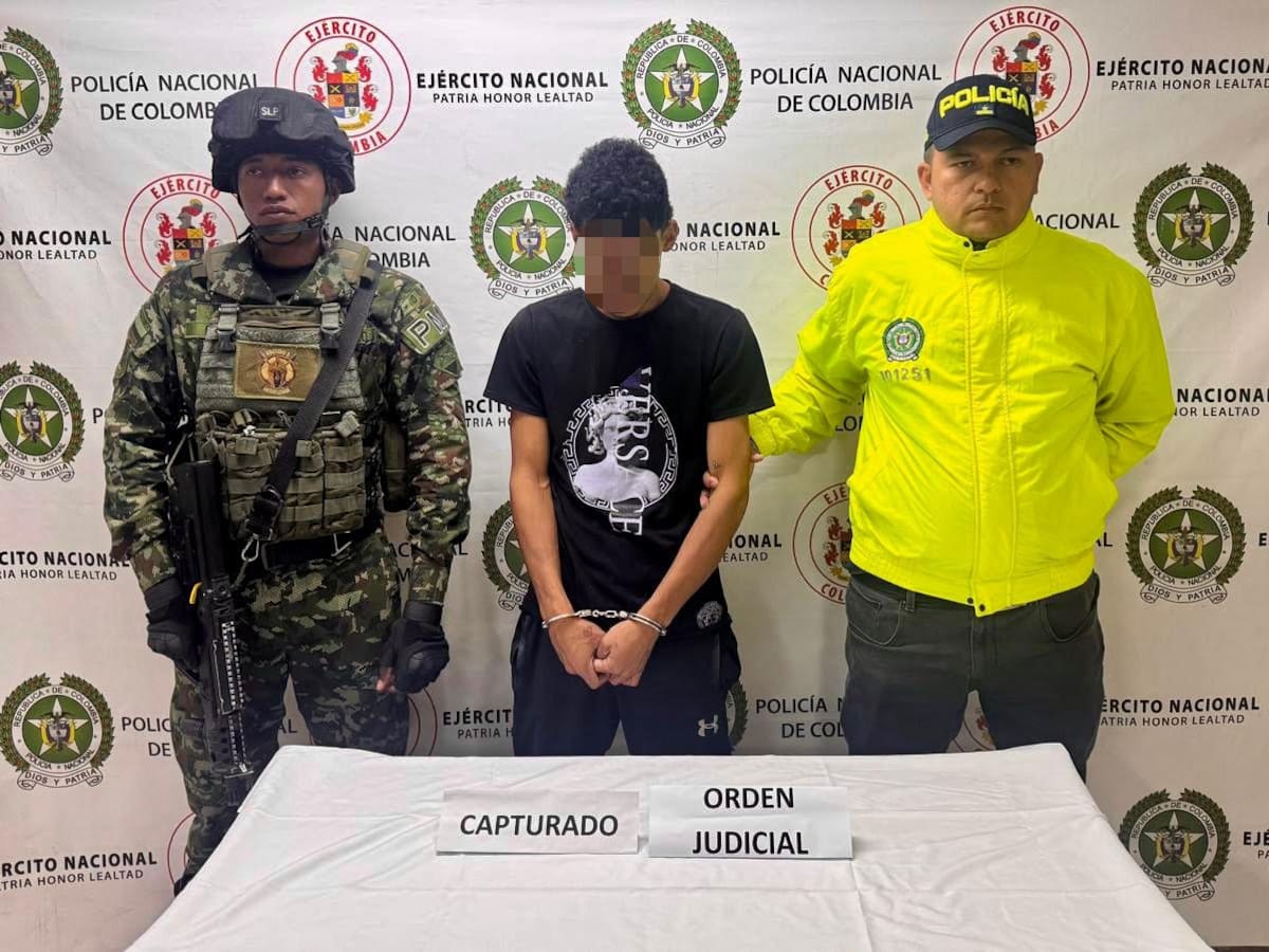 Capturaron en Itagüí a alias ‘Bigotes’, presunto cabecilla del grupo delincuencial Ajizal