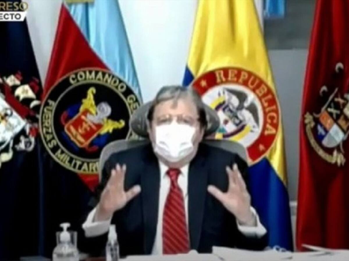 Lo del ministro de Defensa en el Senado fue una puesta en escena: Rodrigo Lara