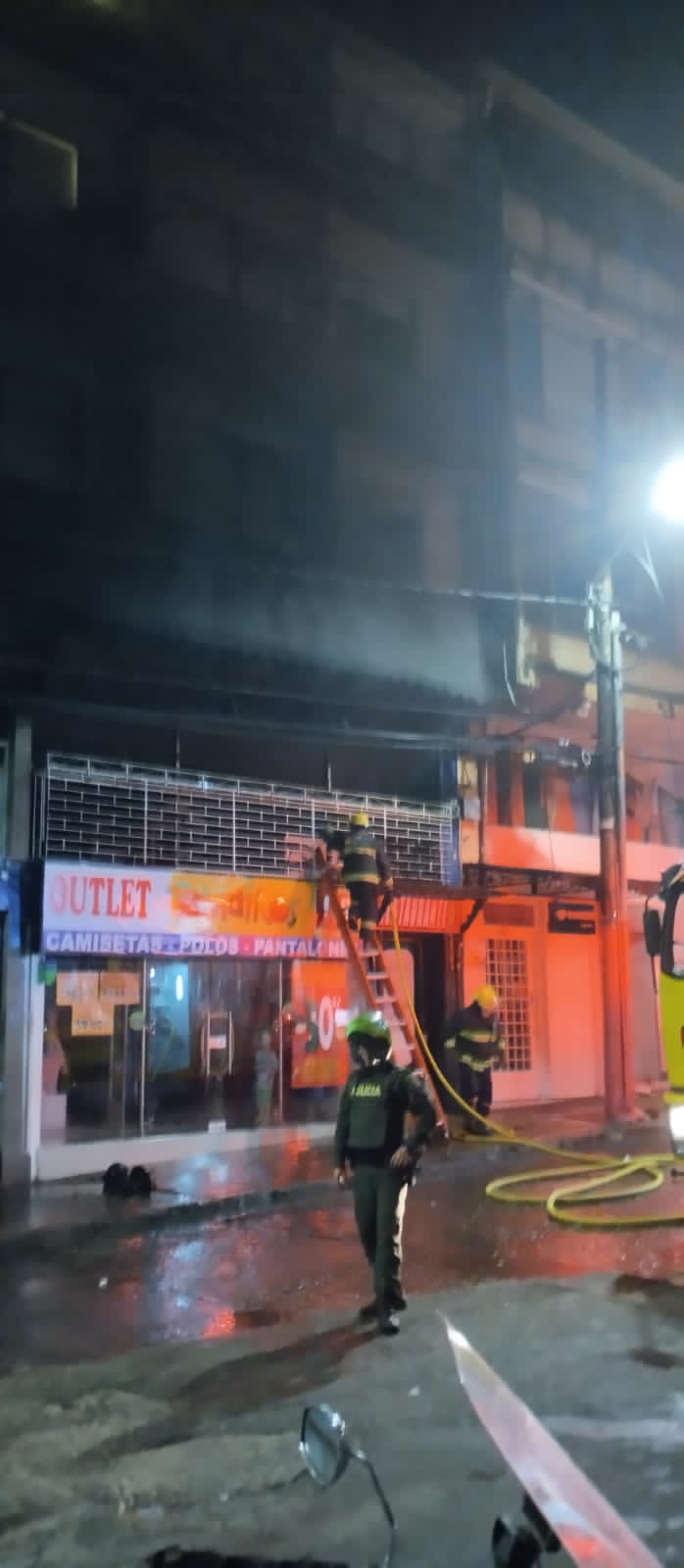 Una de las emergencias se presentó en la calle 14 de Ibagué