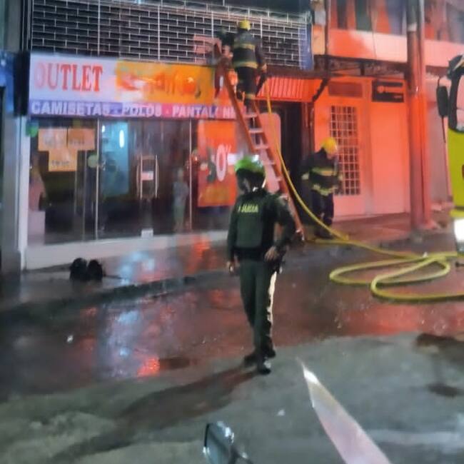 Una de las emergencias se presentó en la calle 14 de Ibagué