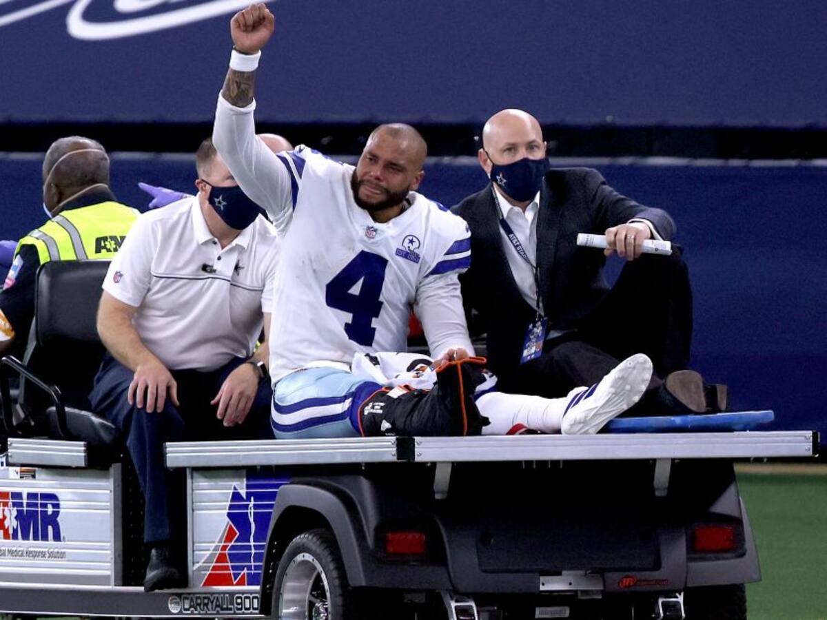 Terrible lesión de jugador de fútbol americano, similar a la de ‘Santi’ Arias