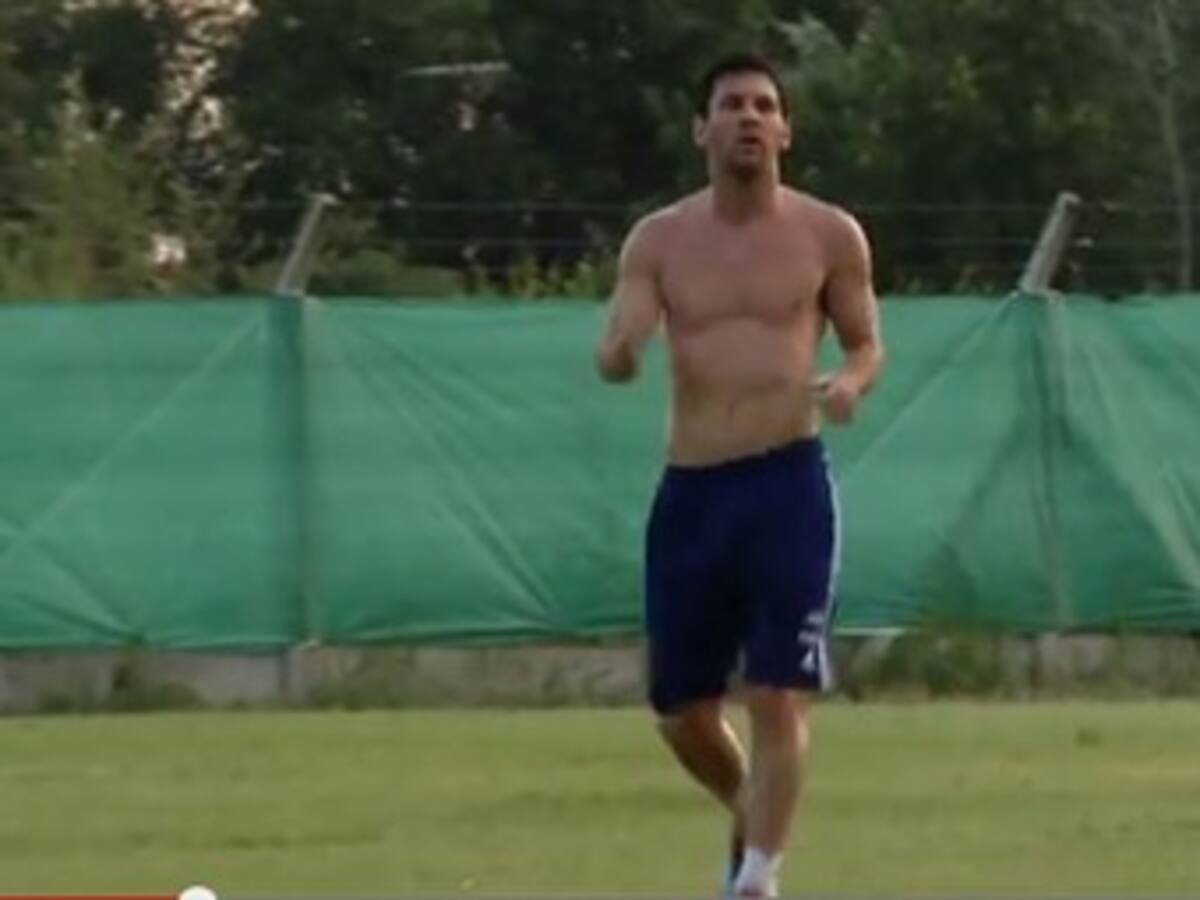 Un año sin lesiones, el deseo de Messi para 2014