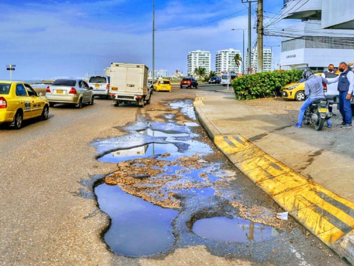 El 26 de marzo cerrarán licitación para recuperar malla vial de Cartagena