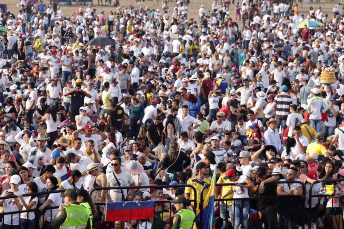 El flujo de gente es impresionante