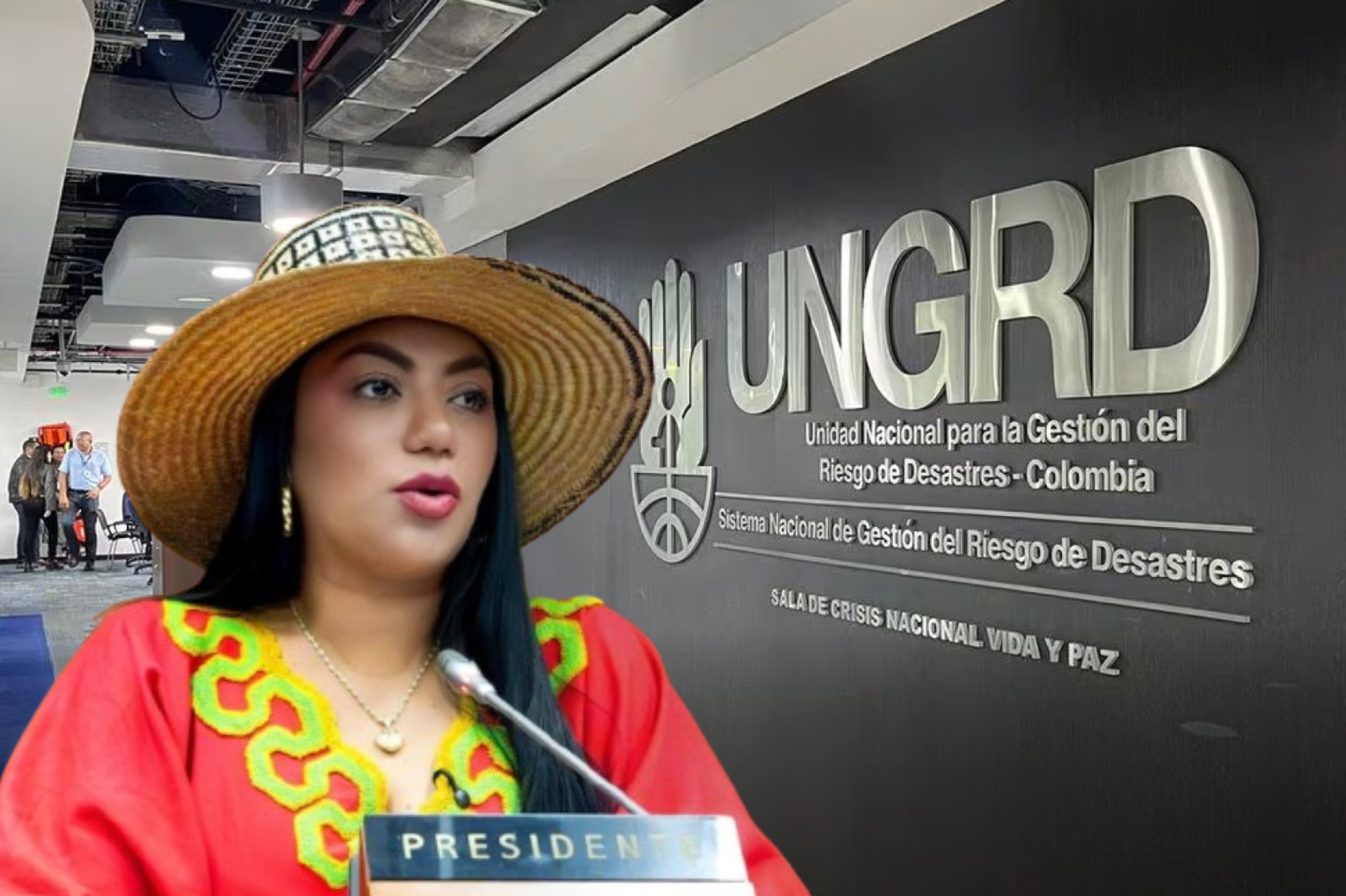 Caso UNGRD: Martha Peralta cambia de abogado tras indagatoria en la Corte Suprema: (Crédito: Senado) / Oficinas de la UNGRD: (Crédito: Colprensa).