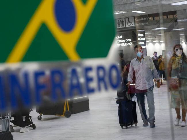 Entrada del aeropuerto en Río de Janeiro (Brasil).   Foto: Getty