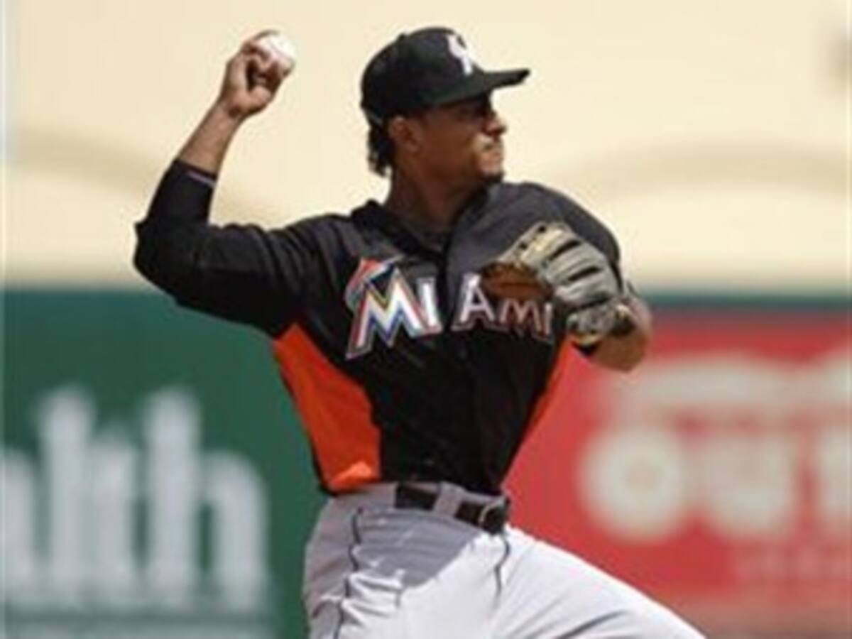 Donovan Solano fue clave en la victoria de los Marlins en el béisbol de las grandes ligas