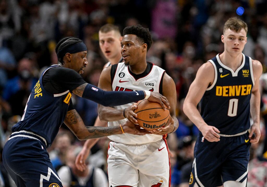 Denver Nuggets vs. Miami Heat, segundo juego de las finales de la NBA (Photo by AAron Ontiveroz/The Denver Post)