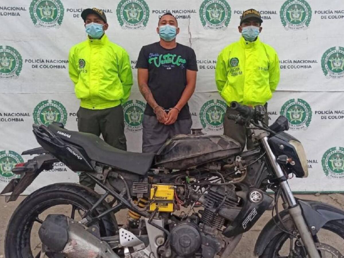 Cayó ‘El Zarco’, presunto integrante de un grupo delincuencial en Bolívar