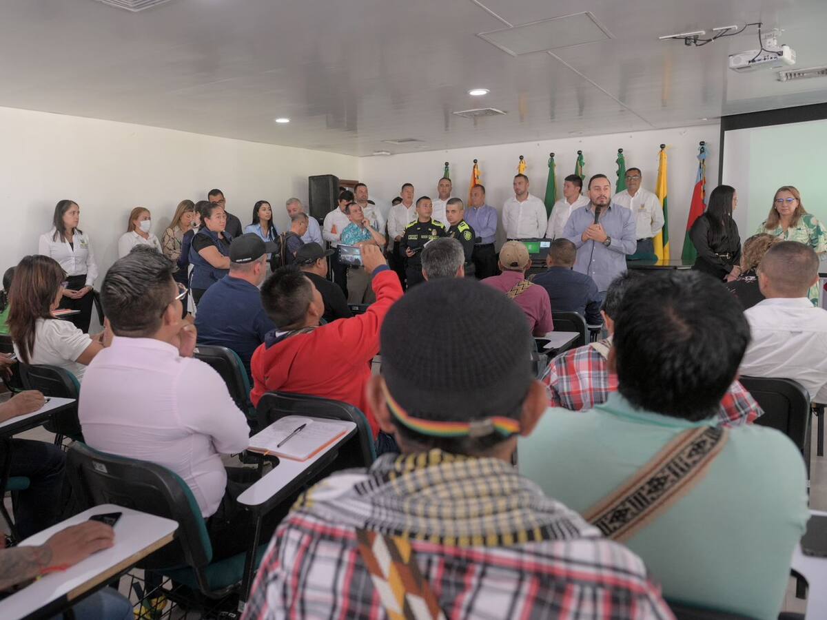 Acuerdo educativo entre Gobernación y comunidades indígenas de Risaralda