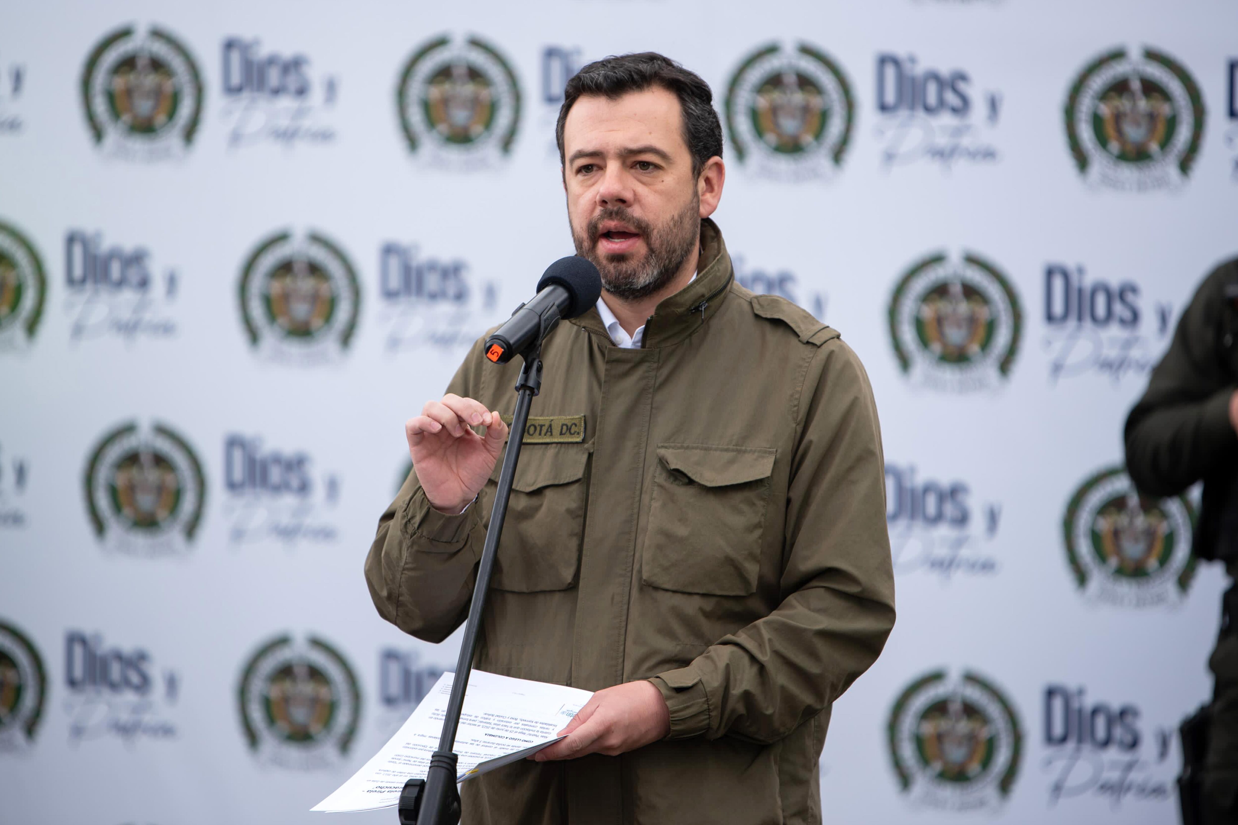 Alcalde mayor de la ciudad, Carlos Fernando Galán. EFE/ Alcaldía de Bogotá