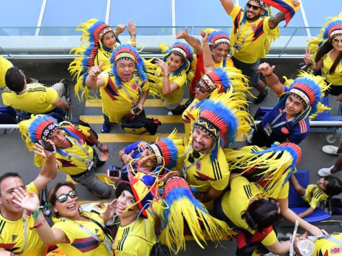 Al son de salsa Colombia se toma Rusia 2018