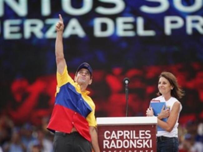 A las 10 de la mañana comienza el cierre de campaña de Capriles