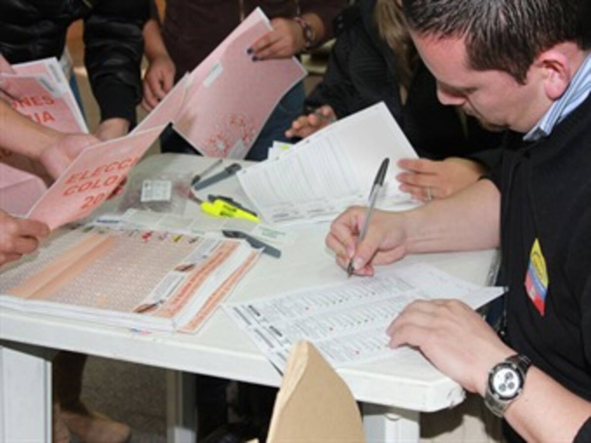 Listo tarjetón para elecciones de gobernador en Caldas