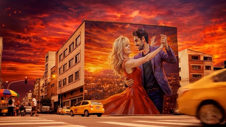 Karin Rybar estrena el videoclip de “atracción” tema inspirado en el arte de Cali, Colombia