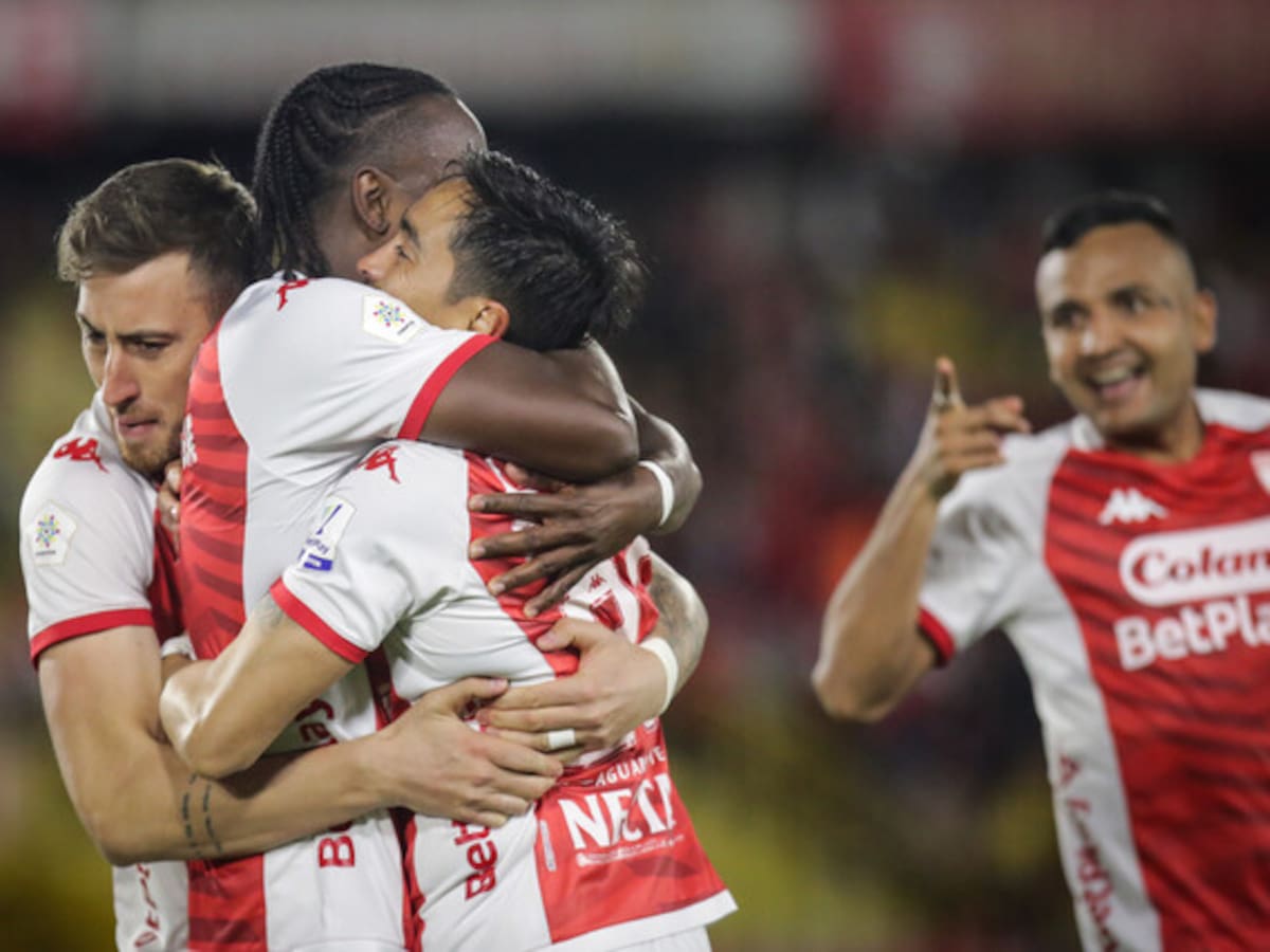 Santa Fe goleó al Huila y se metió a los ocho antes de la fecha definitiva