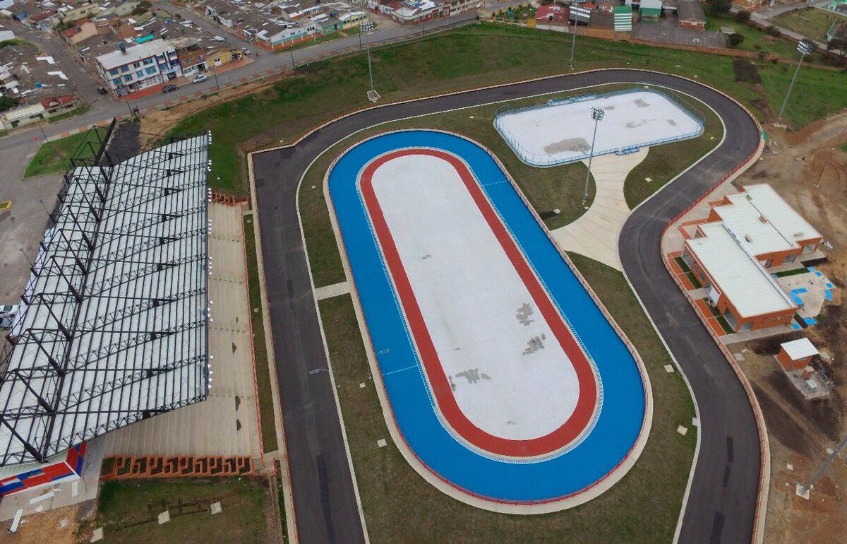 El patinódromo de Tunja fue inaugurado el 14 de abril de 2018 con el Festival Departamental de Escuelas de Formación Deportiva de Patinaje / Foto: Suministrada.