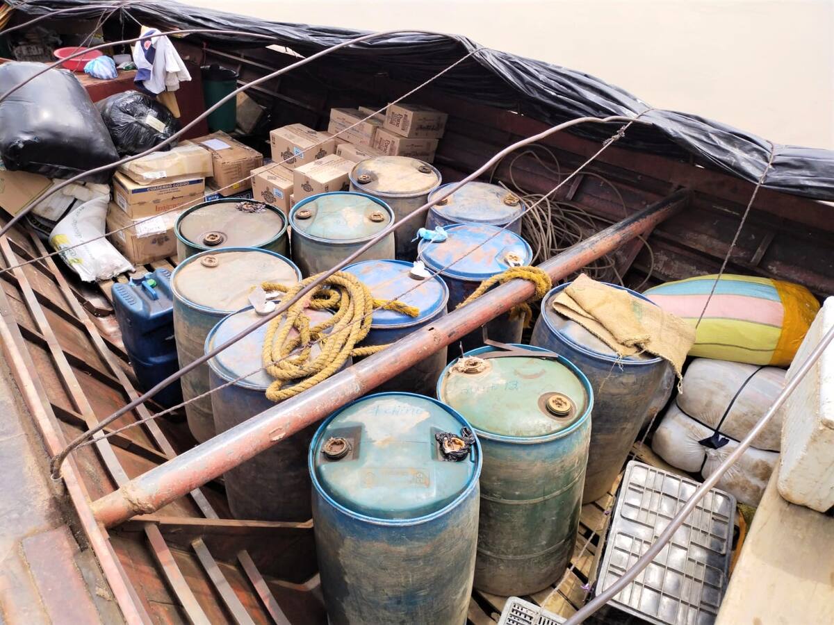 104 mil galones de combustible incautados en primer trimestre en el sur de Bolívar