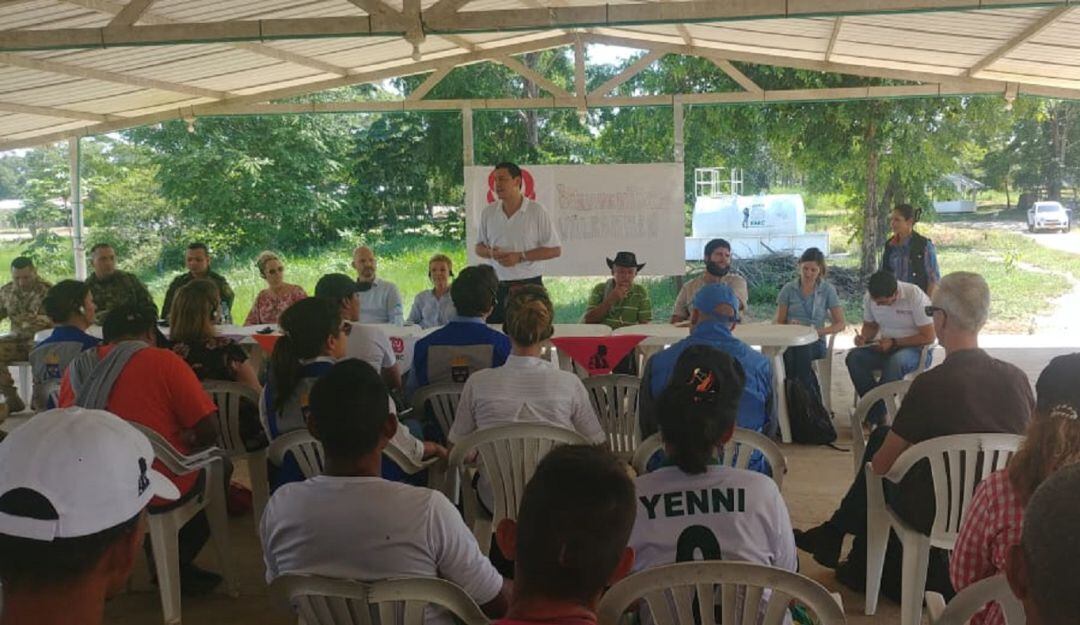 Visita al municipio de Tibú 
