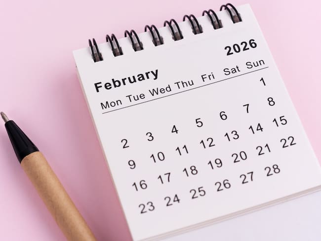 Calendario de febrero 2026. Foto: Getty Images