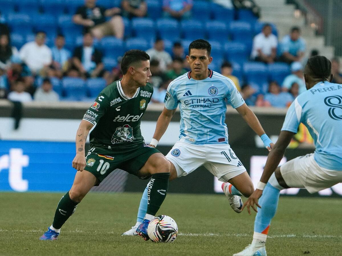 James Rodríguez falló un penalti en la derrota del León ante el NYC FC por la Leagues Cup