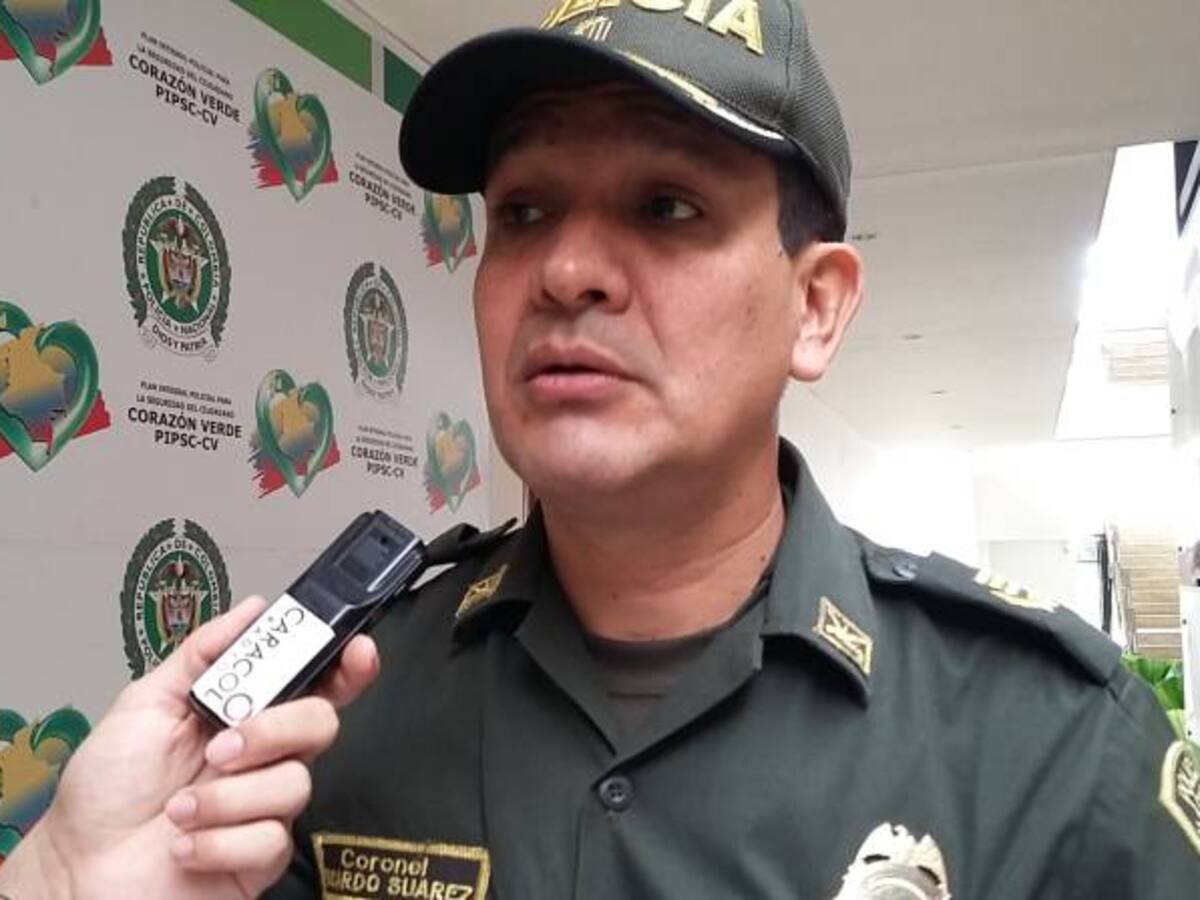 La policía en Armenia aprehendió dos menores con una granada en su poder